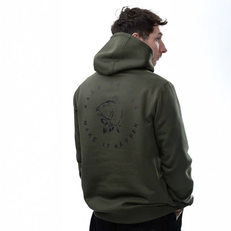 Nash MIH Carp Logo Hoody Green